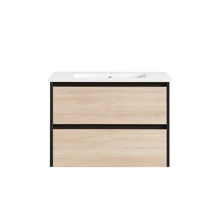 ANNIE DOUBLE SHADE DO-LO WALLHUNG PLYWOOD VANITY