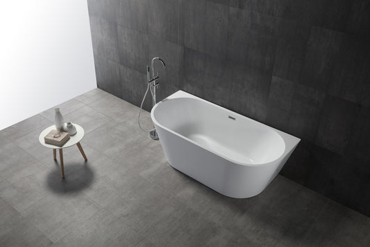 Back To Wall Freestanding Bathtub (191)