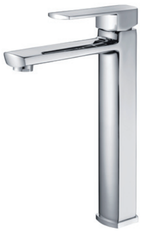 Tall Basin Mixer 16F-301  Brushed Gunmetal