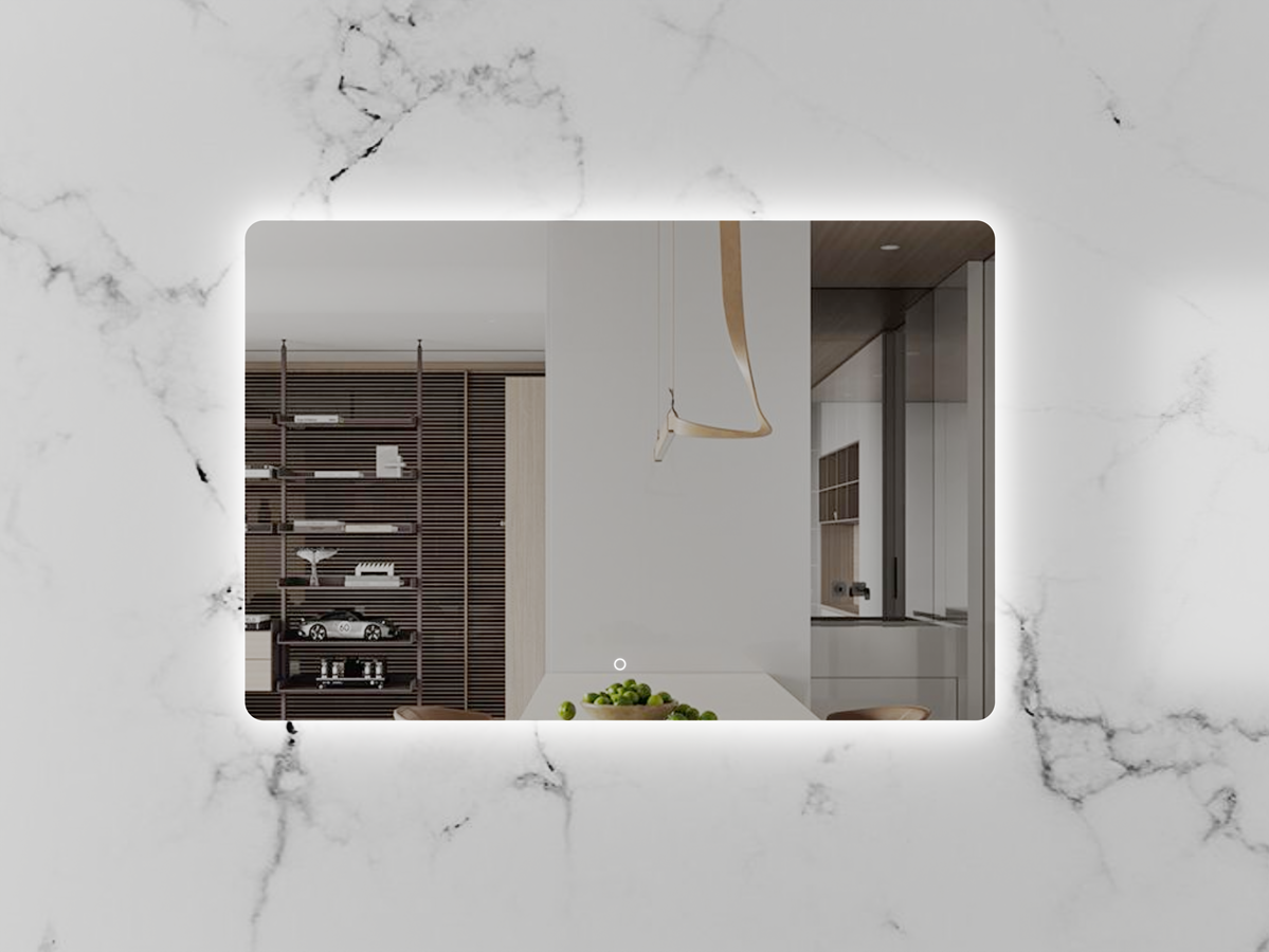 RECTANGLE BACKLIT LED MIRROR (DOM)