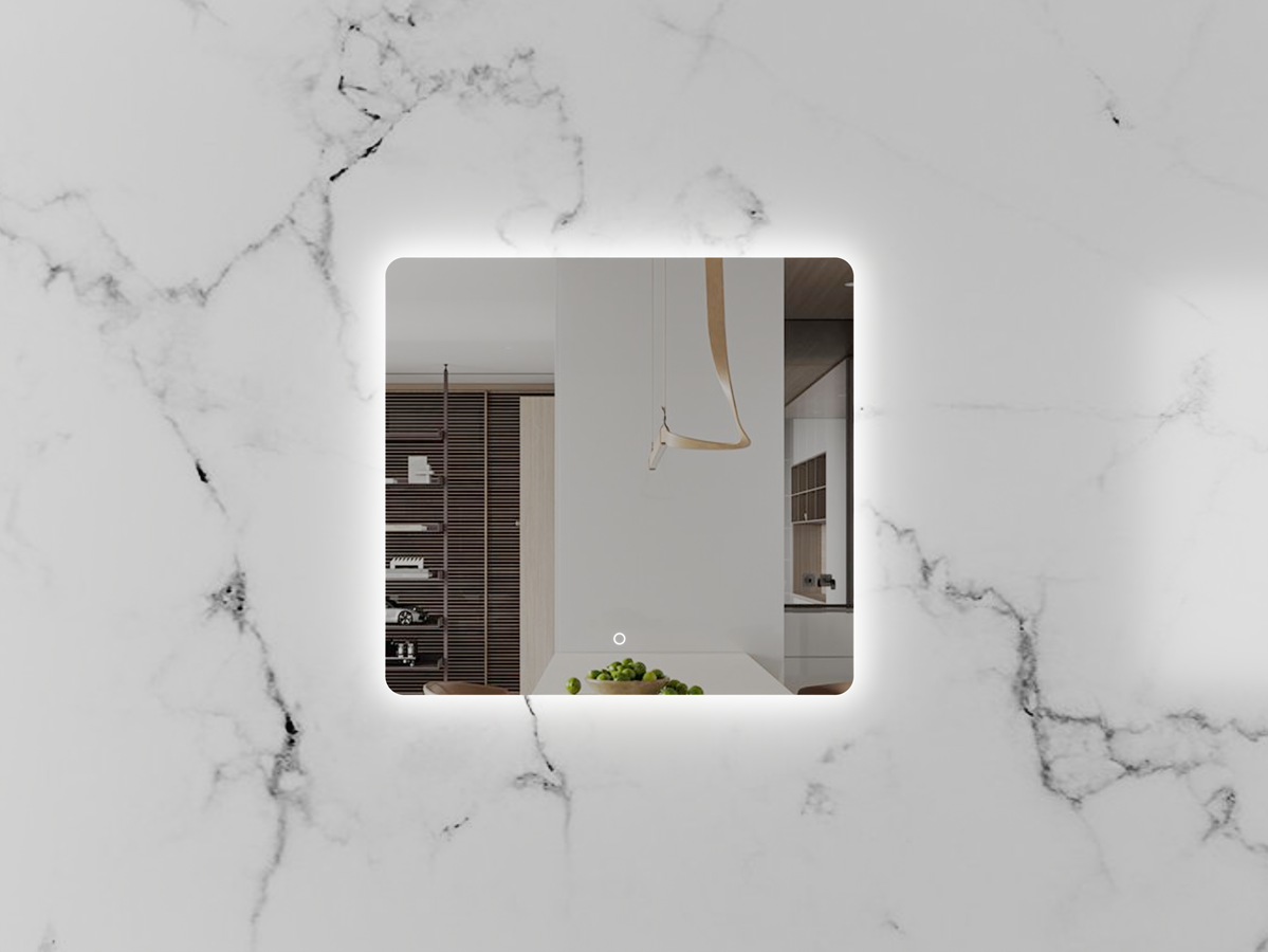 RECTANGLE BACKLIT LED MIRROR (DOM)