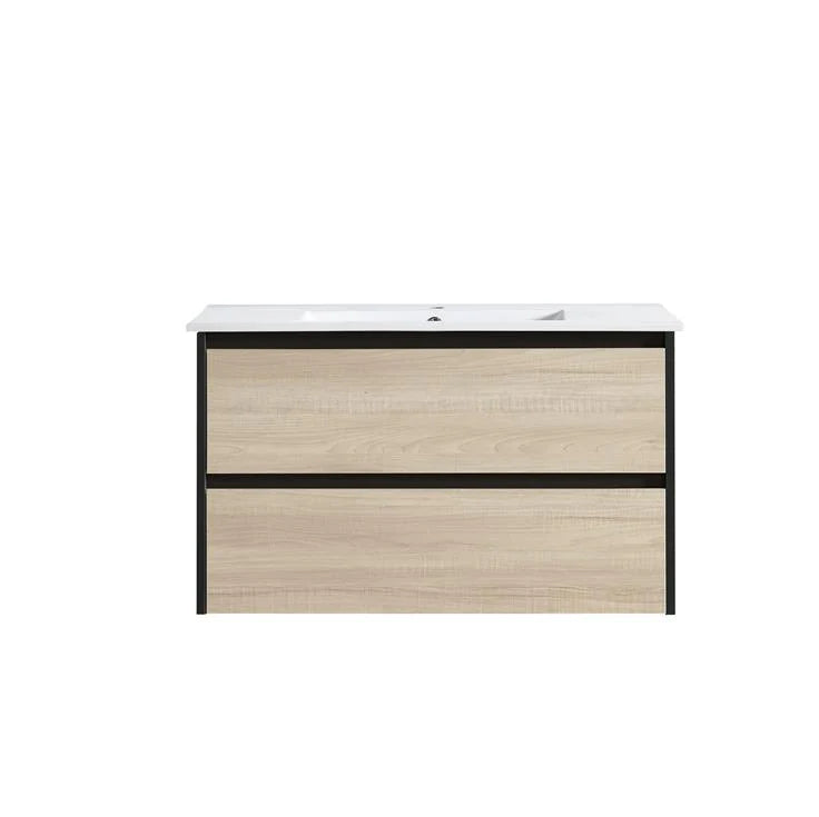 ANNIE DOUBLE SHADE DO-LO WALLHUNG PLYWOOD VANITY