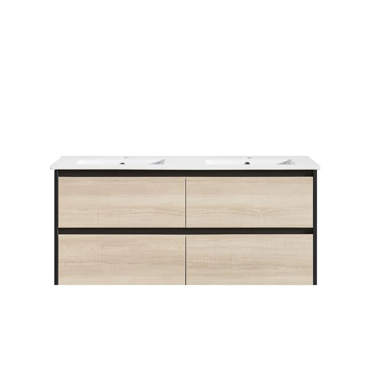 ANNIE DOUBLE SHADE DO-LO WALLHUNG PLYWOOD VANITY