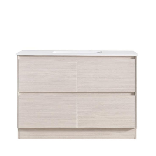 JULIE ASH GREY 1200 VANITY SINGLE BASIN