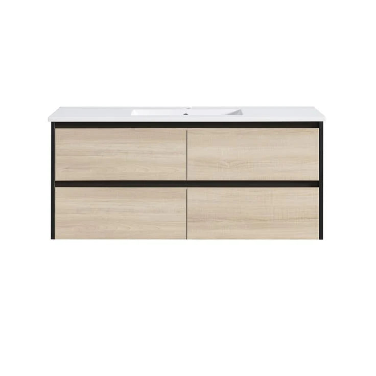 ANNIE DOUBLE SHADE DO-LO WALLHUNG PLYWOOD VANITY