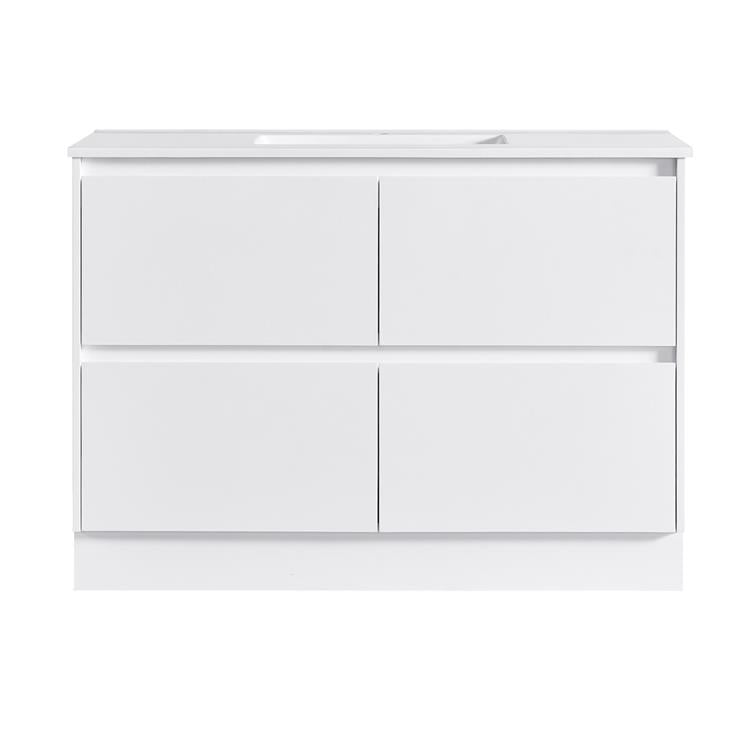 ANNIE WHITE GLOSS FREESTANDING PLYWOOD VANITY