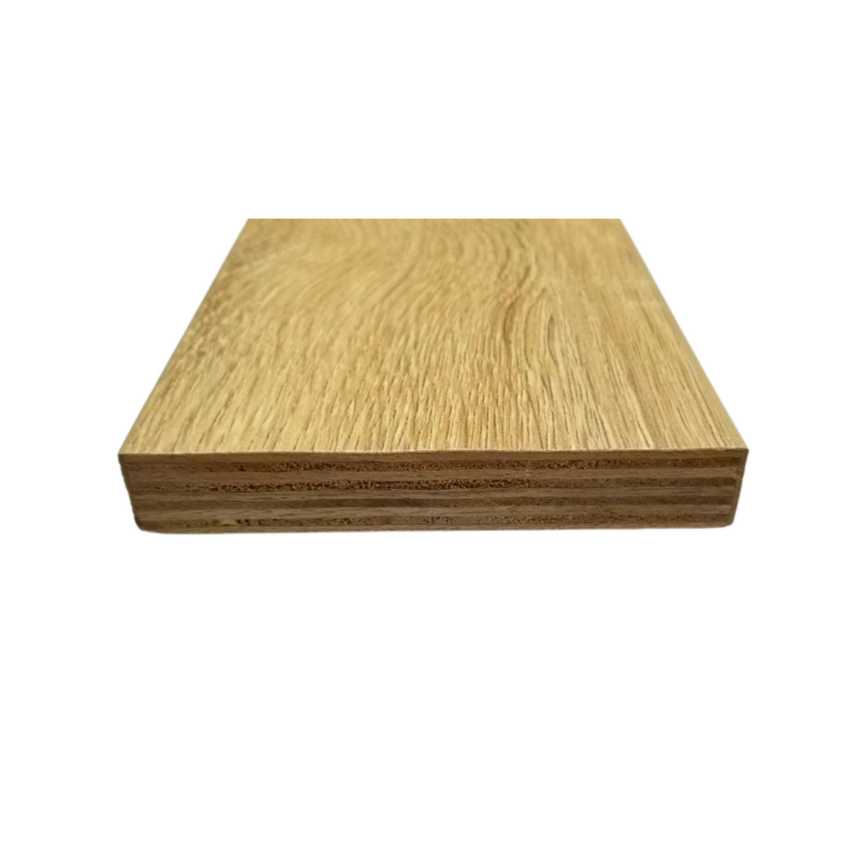 PLYWOOD MIRROR CABINET 2 Door LIGHT OAK