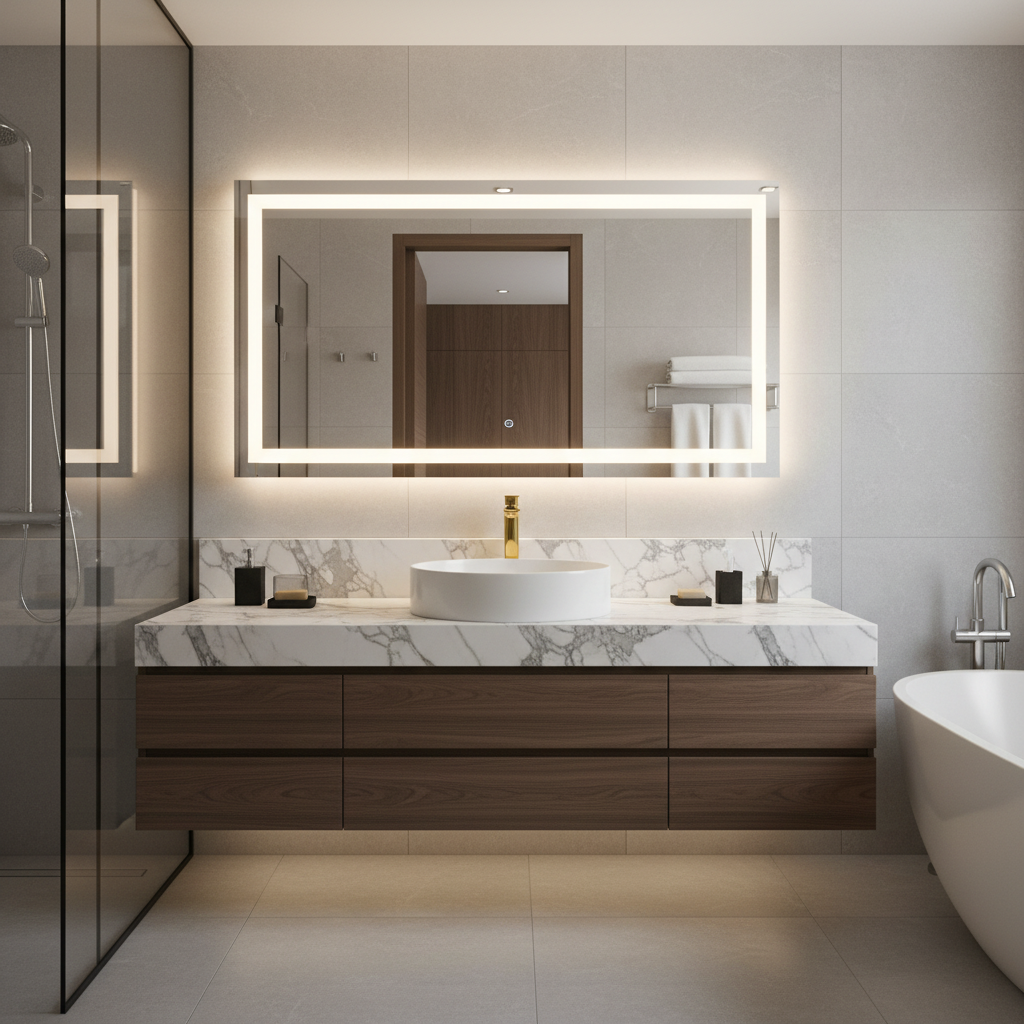 Square Tall Basin Mixer