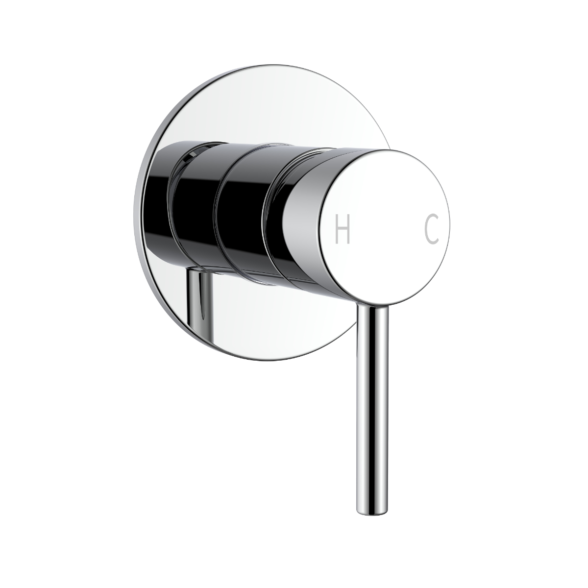 Round Wall Shower Mixer
