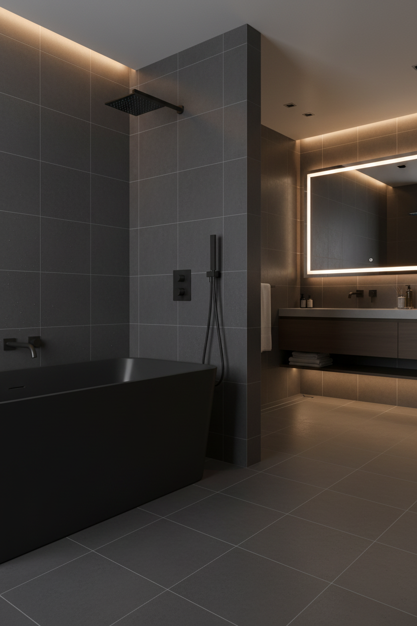 Square Wall Shower Mixer