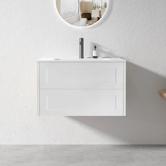 HAMP WALL HUNG VANITY | SHAKER STYLE | PLYWOOD
