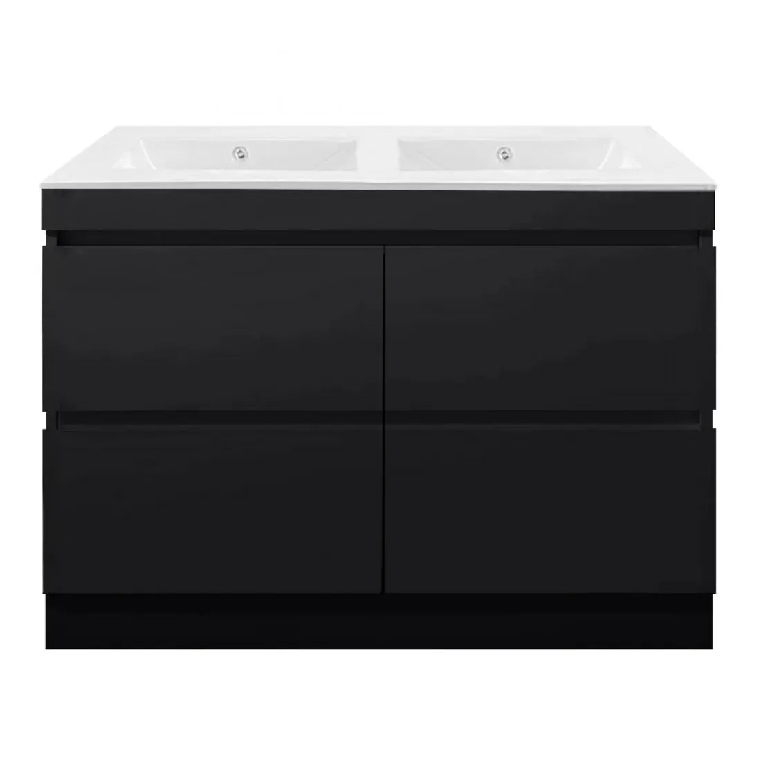 PARI DARK OAK FREESTANDING PLYWOOD VANITY