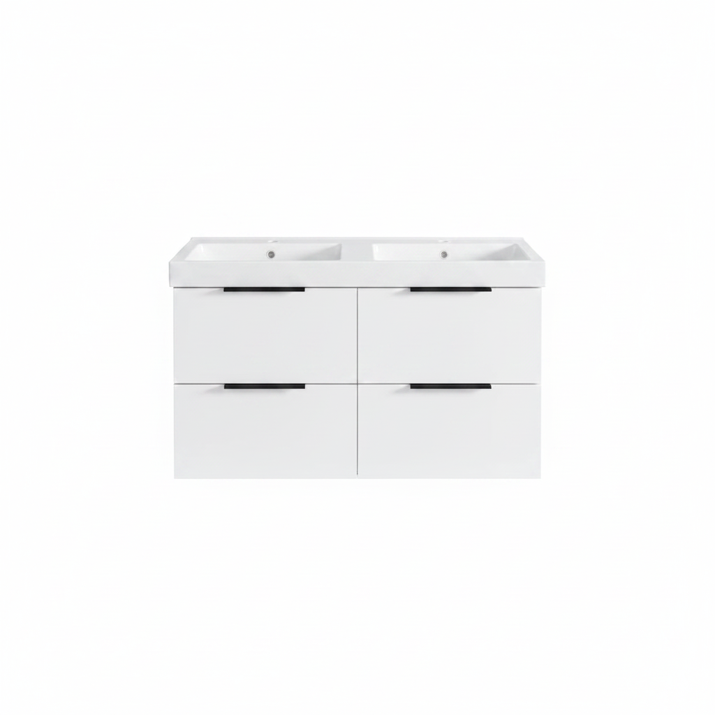 PARIS WHITE PLYWOOD VANITY