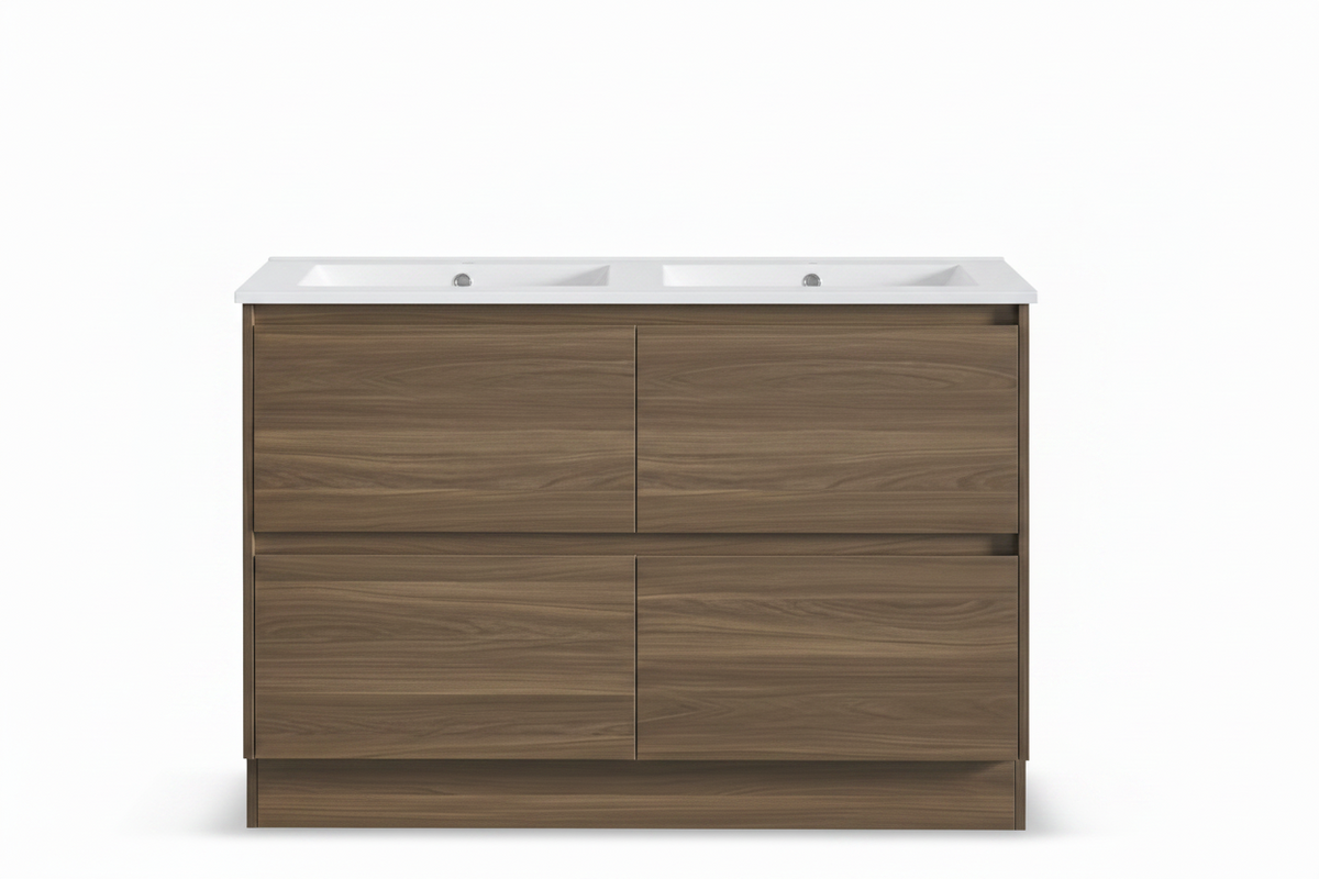 ANNIE ROSEWOOD FREESTANDING PLYWOOD VANITY